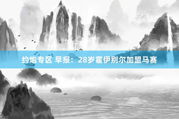 约炮专区 早报：28岁霍伊别尔加盟马赛