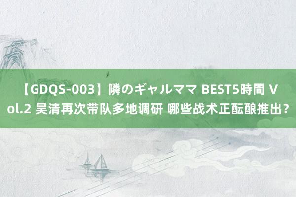 【GDQS-003】隣のギャルママ BEST5時間 Vol.2 吴清再次带队多地调研 哪些战术正酝酿推出？