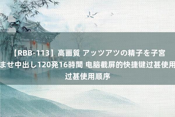 【RBB-113】高画質 アッツアツの精子を子宮に孕ませ中出し120発16時間 电脑截屏的快捷键过甚使用顺序