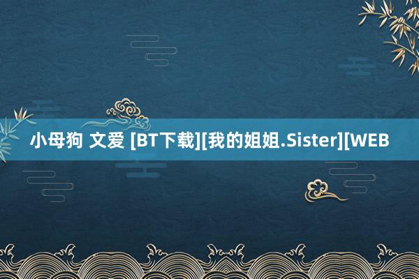 小母狗 文爱 [BT下载][我的姐姐.Sister][WEB